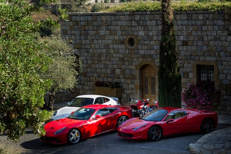 Ferrari Club Ride to Beiteddine